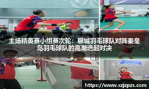主场精英赛小组赛次轮：聊城羽毛球队对阵秦皇岛羽毛球队的高潮迭起对决